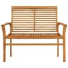 Patio Bench 44.1" Solid Teak Wood
