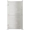 Garden Gate 39.4"x70.9" Stainless Steel