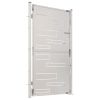 Garden Gate 39.4"x70.9" Stainless Steel