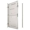 Garden Gate 39.4"x59.1" Stainless Steel
