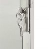 Garden Gate 39.4"x70.9" Stainless Steel