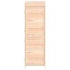 Garden Shed 21.7"x20.5"x68.7" Solid Wood Fir