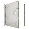 Garden Gate 39.4"x39.4" Stainless Steel