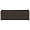 Garden Raised Bed PP Mocha 39.4"x16.9"x13.8"