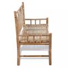 Patio Bench 47.2" Bamboo